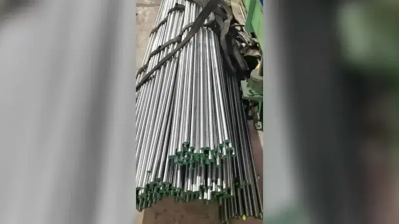 Chaflanado de barras de acero