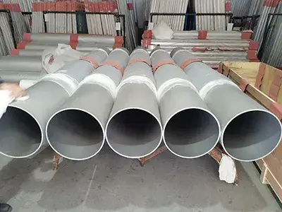 Tubos de aluminio de gran diámetro